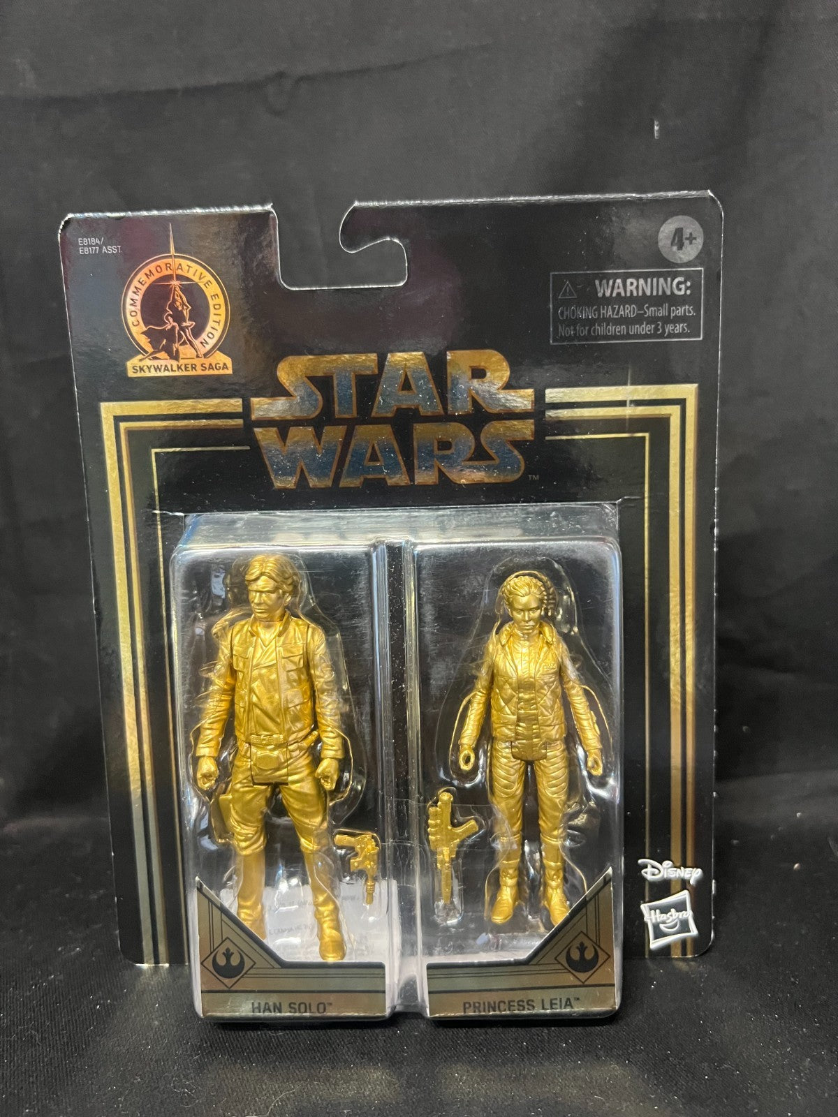 Star Wars - Han Solo & Princess Leia Commemorative Gold Edition Sealed