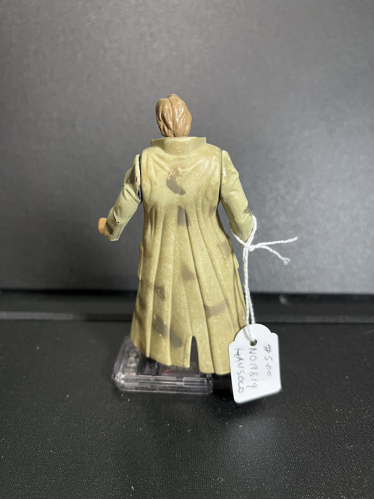 Han Solo in Endor Gear (Trench Coat) Star Wars POTF2 3.75 Loose Action Figure