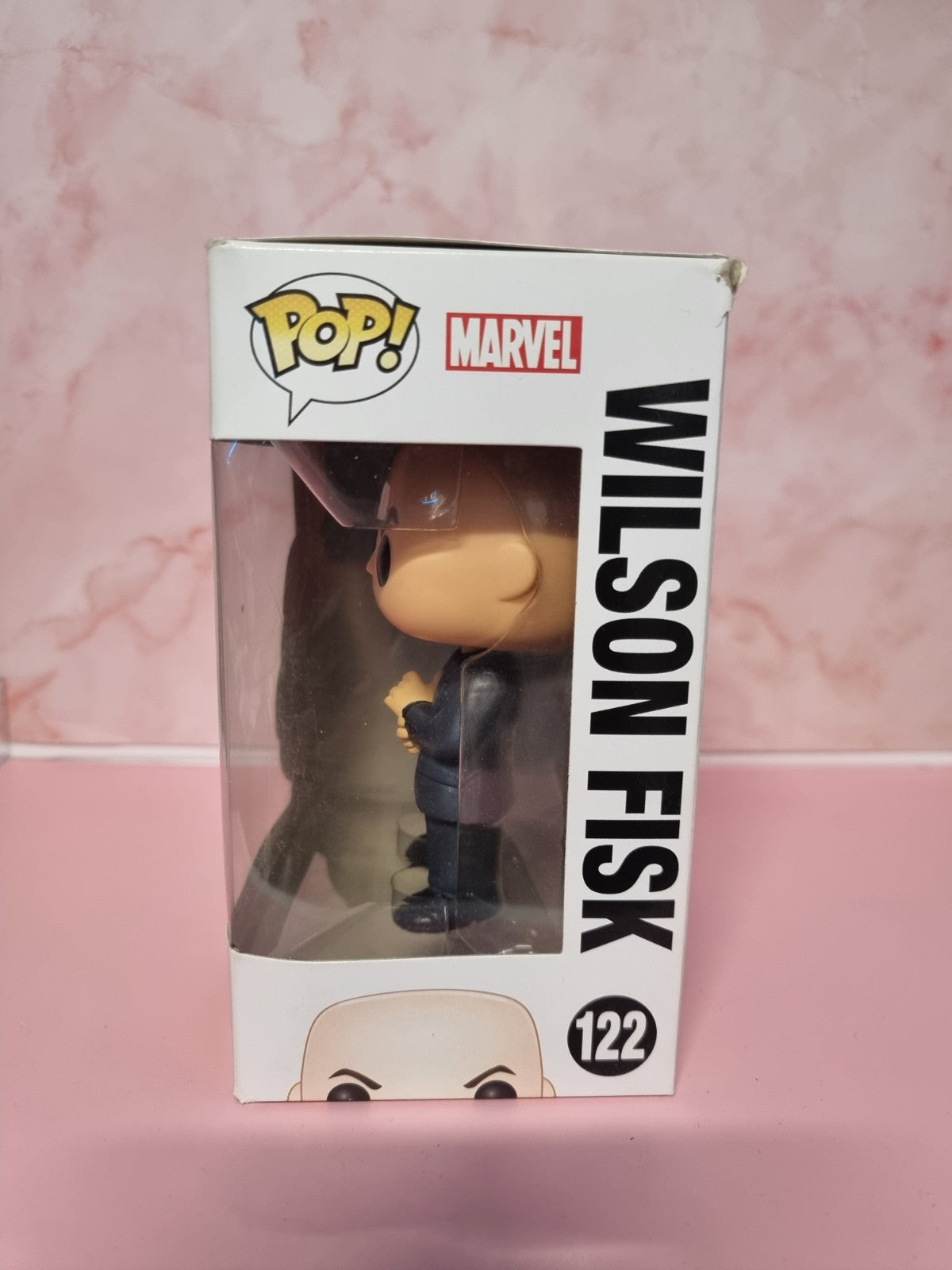 Funko POP Marvel Daredevil Wilson Fisk (Kingpin) #122 Vaulted Vinyl Bobble-Head 
