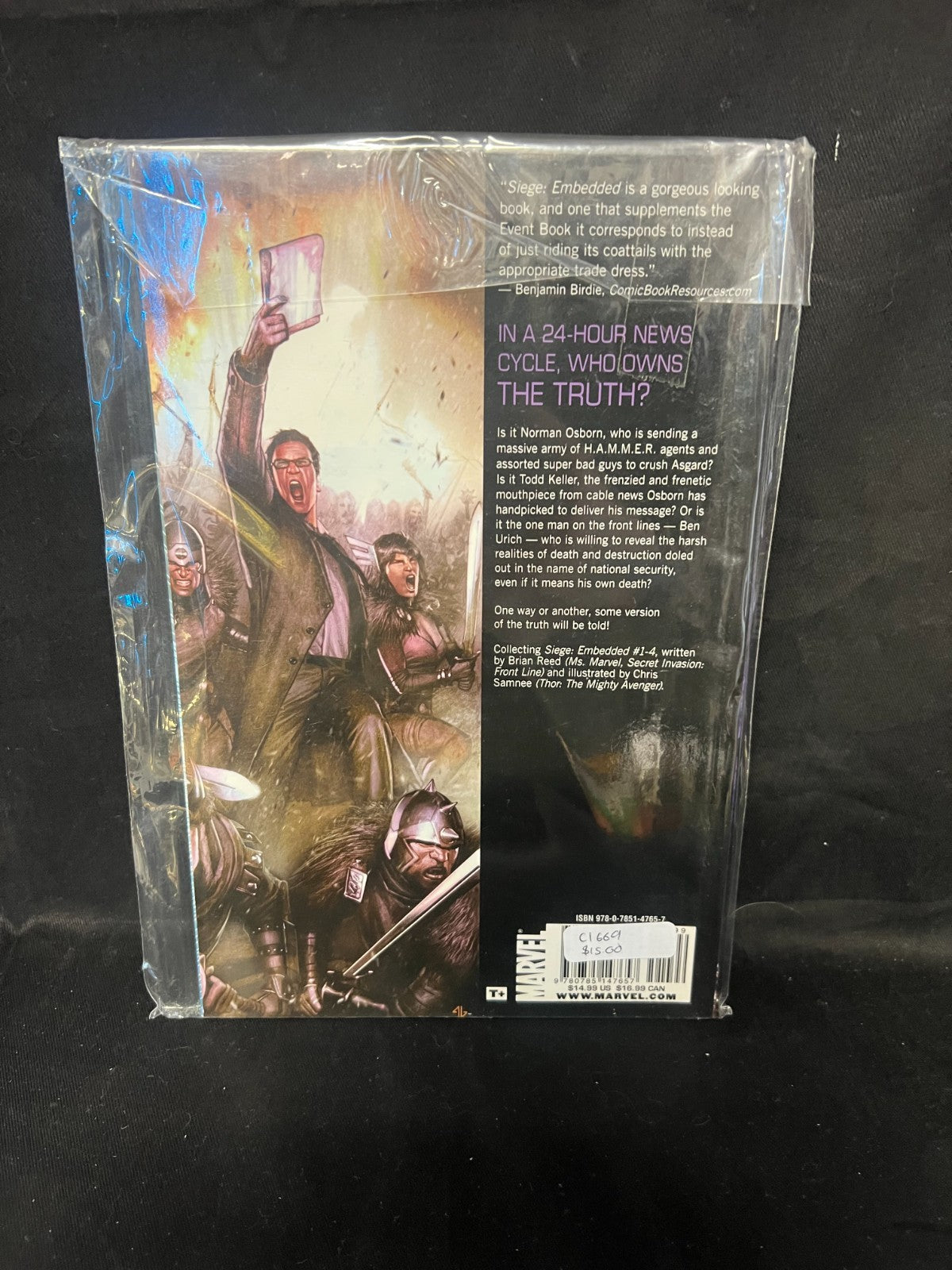 Siege: Embedded Soft Cover graphic Novel