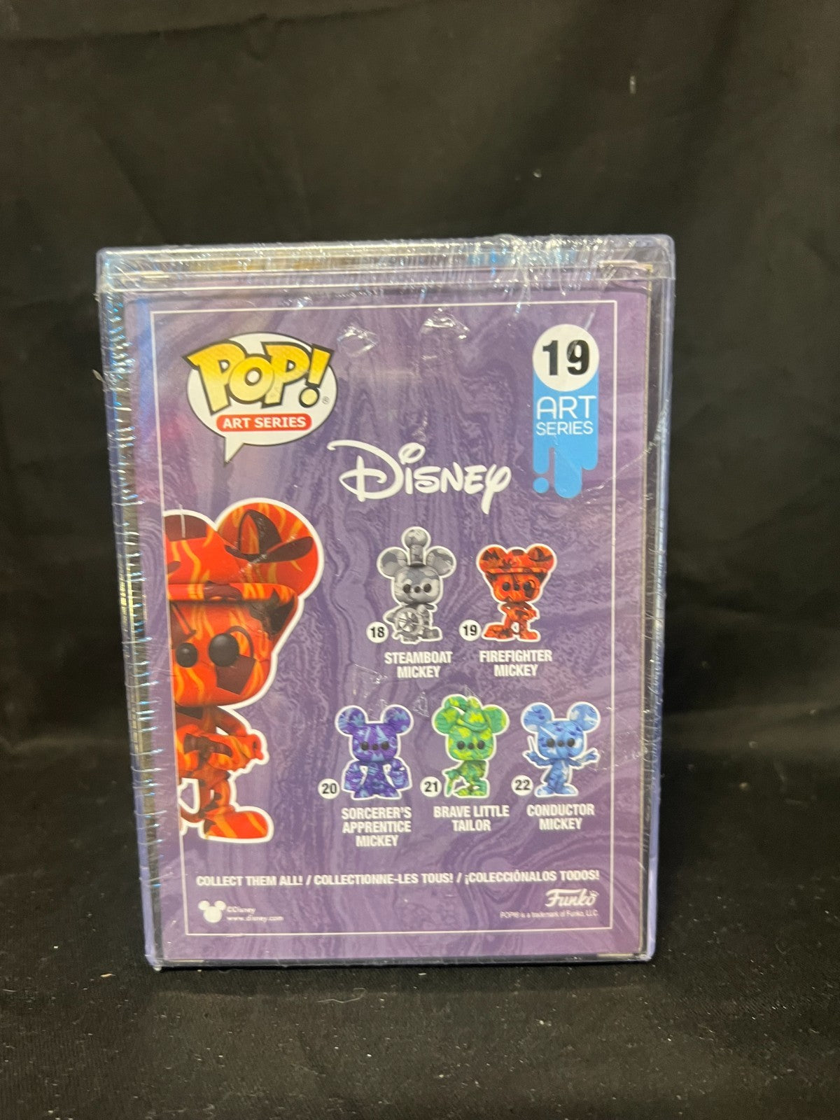 Funko Pop! Art Series Disney Firefighter Mickey Vinyl Figure #19