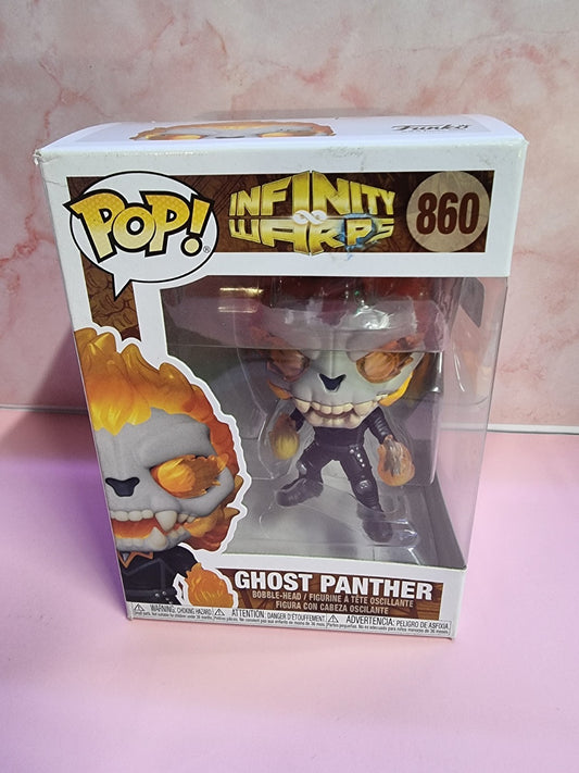 Marvel Infinity Warps Ghost Panther Pop! Vinyl Figure #860