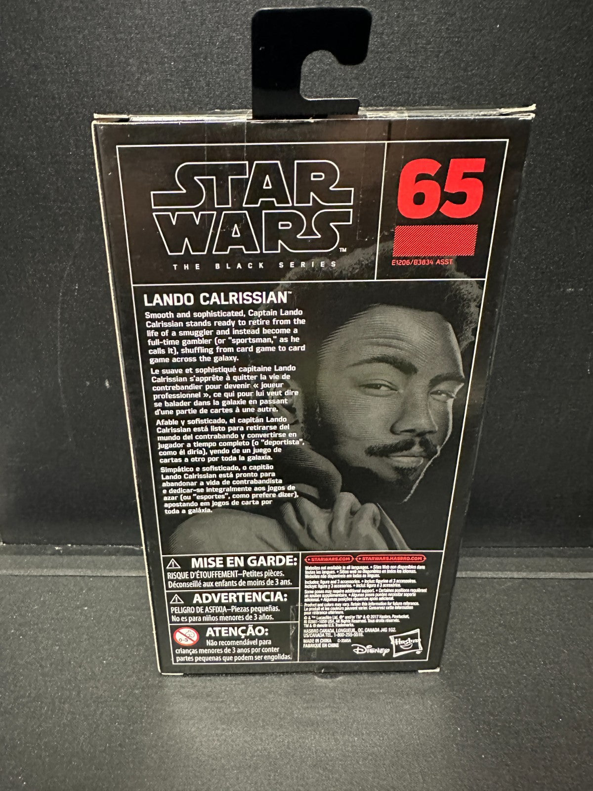 Star Wars Black Series Lando Calrissian #65 6 inch Action Figure