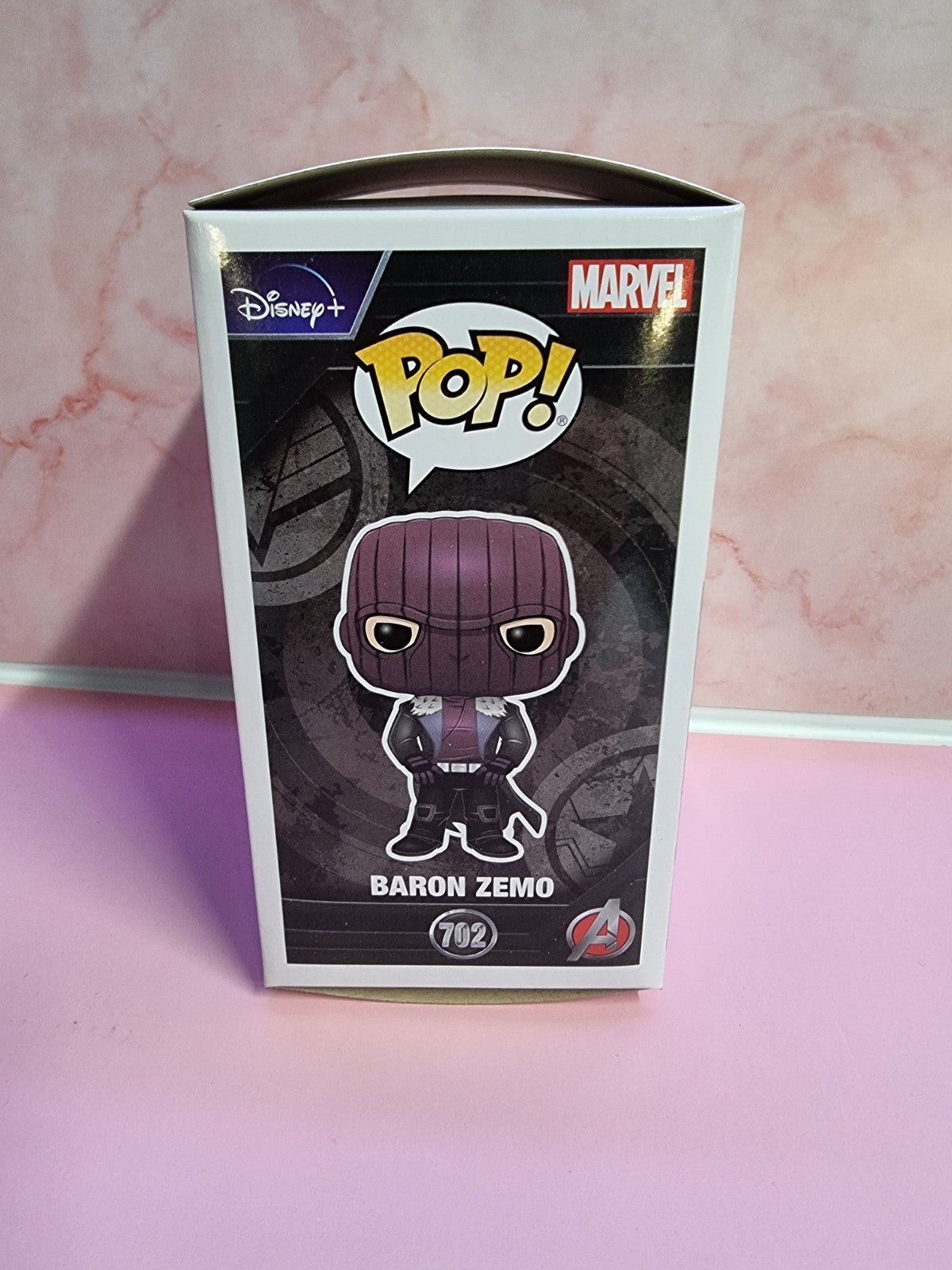 Funko Pop! Marvel Falcon & Winter Soldier Baron Zemo Vinyl Figure #702 PRE-OWNED