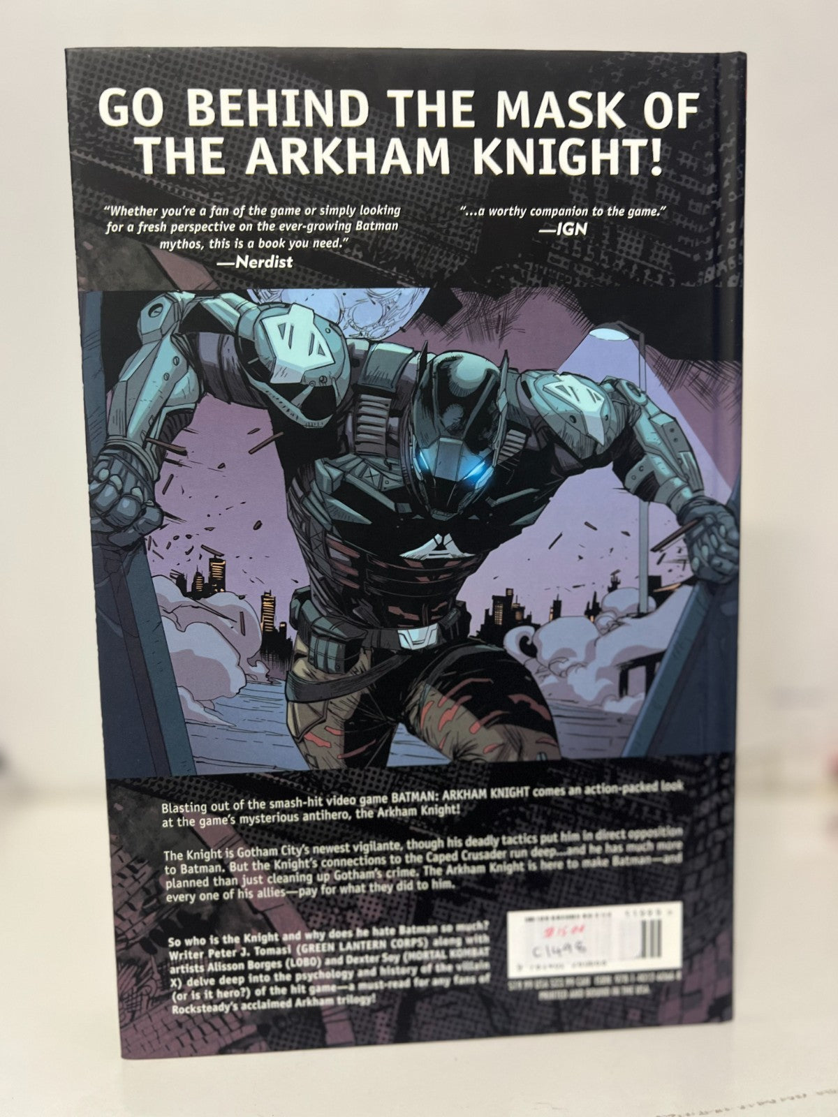 "Batman: Arkham Knight Genesis": Video game  prequel (HC graphic novel, 2016)