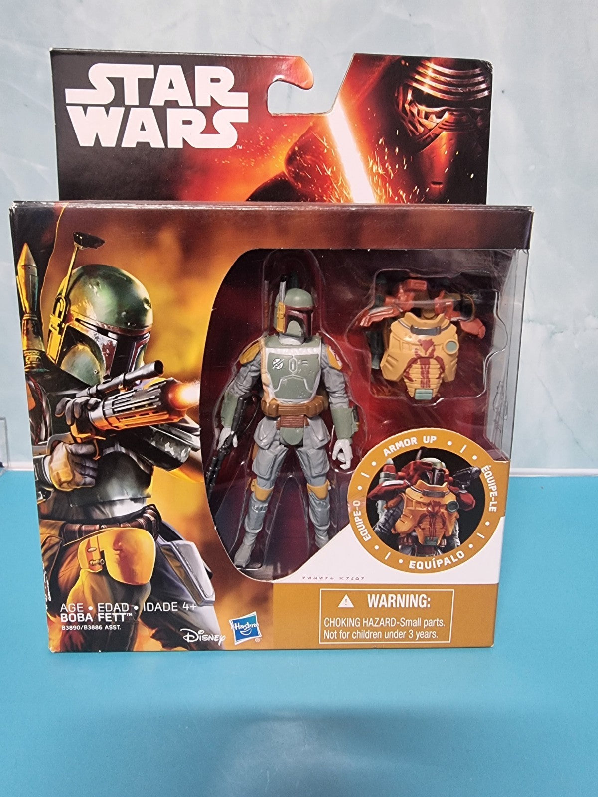 Star Wars The Empire Strikes Back 3.75-Inch Figure BOBA FETT Armor Up