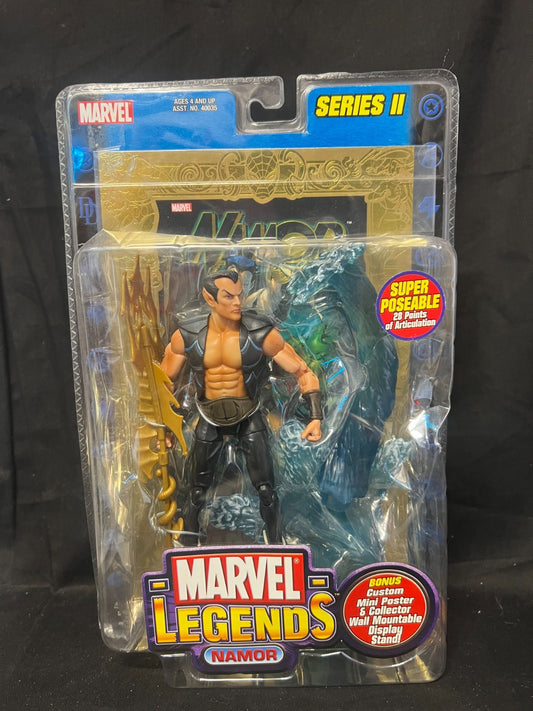 Marvel Legends 2002 Toy Biz Series 2 Namor Factory Sealed