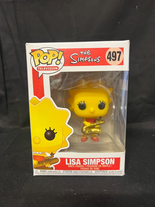 Lisa Simpson Pop 497 -  The Simpsons Funko Pop! 2019 - Vaulted