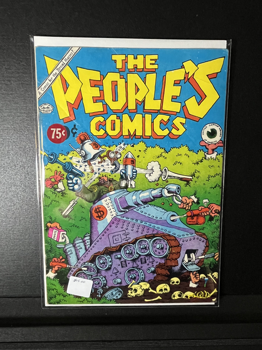 The People’s Comics Kitchen Sink Comix 1986 Robert Crumb Fritz Cat Comic Book
