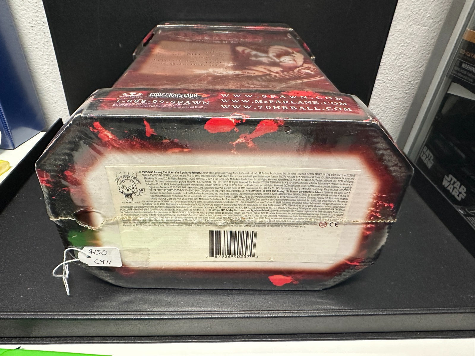 McFarlane Toys KISS Gene Simmons The Demon Signed Special Edition Figure 1999