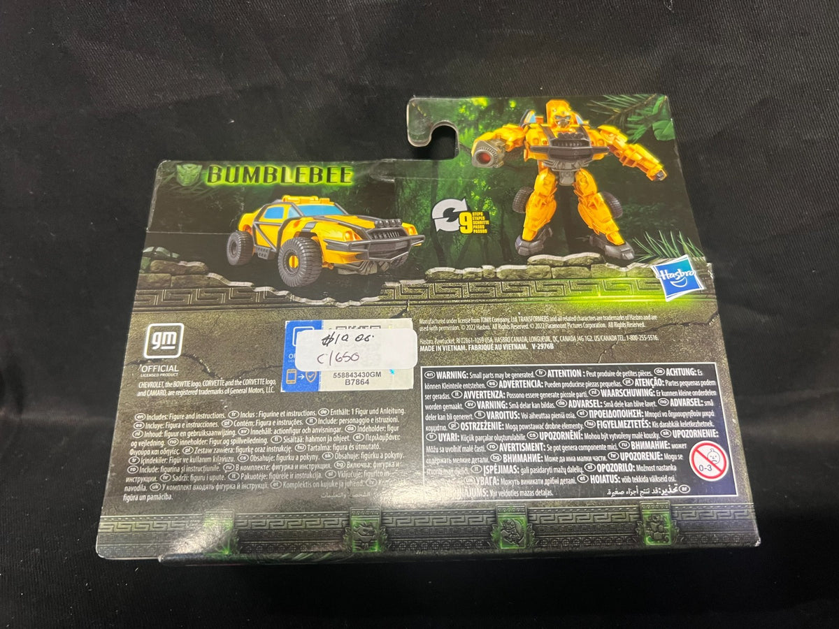 Transformers Rise of the Beasts Battle Changer Bumblebee Figure Hasbro NEW F3