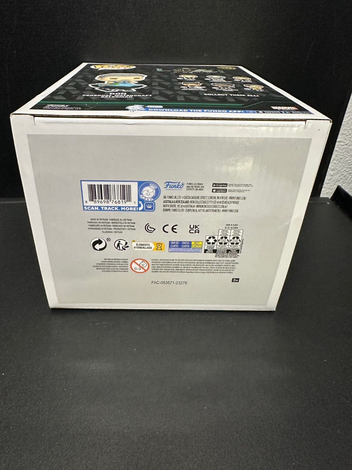 Funko Pop Rides Marvel Loki Don Personal Watercraft Salesman #1327