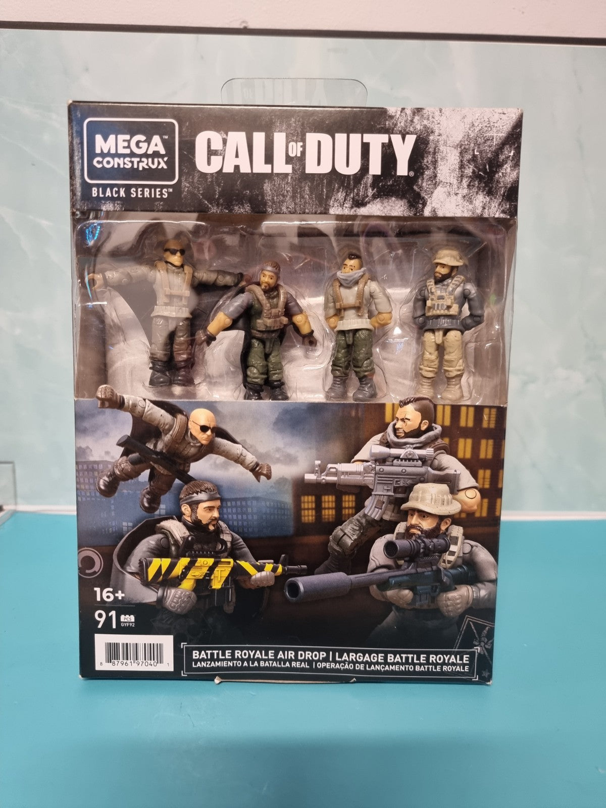 Mega Construx Call Of Duty Battle Royale Air Drop Building Set
