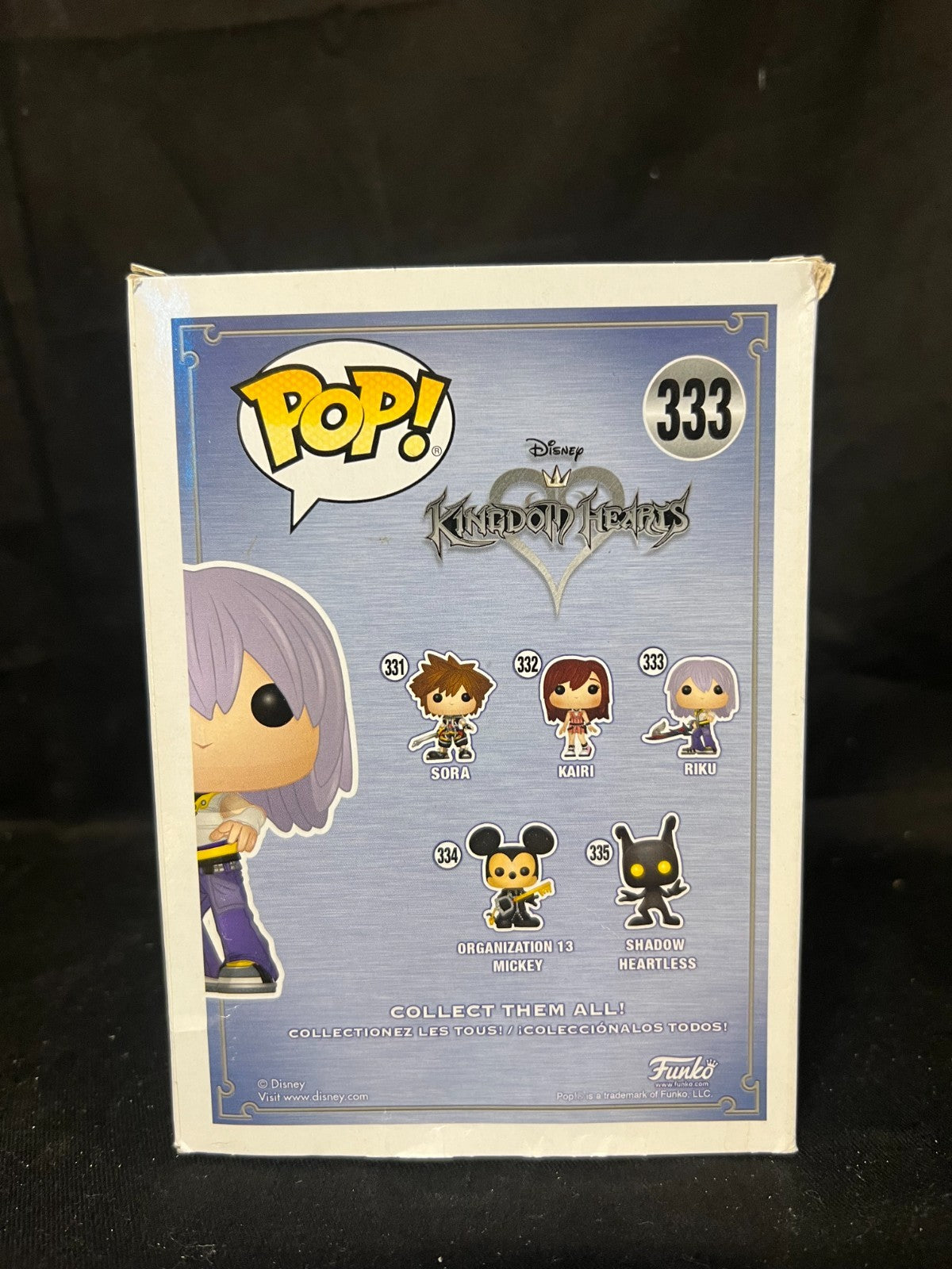 Funko POP! Games Disney Kingdom Hearts Riku #333 Vinyl Figure