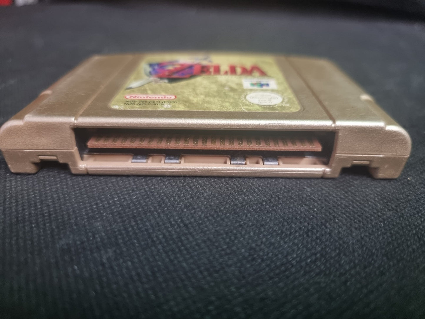 The Legend of Zelda Ocarina of Time Gold Edition Nintendo N64 Video Game