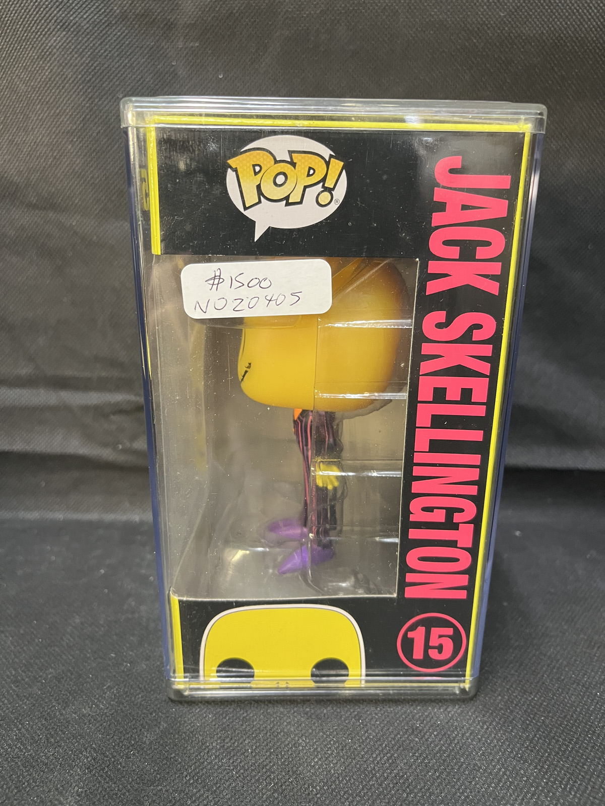 Funko Pop!Nightmare Before Christmas Jack Skellington #15 Blacklight