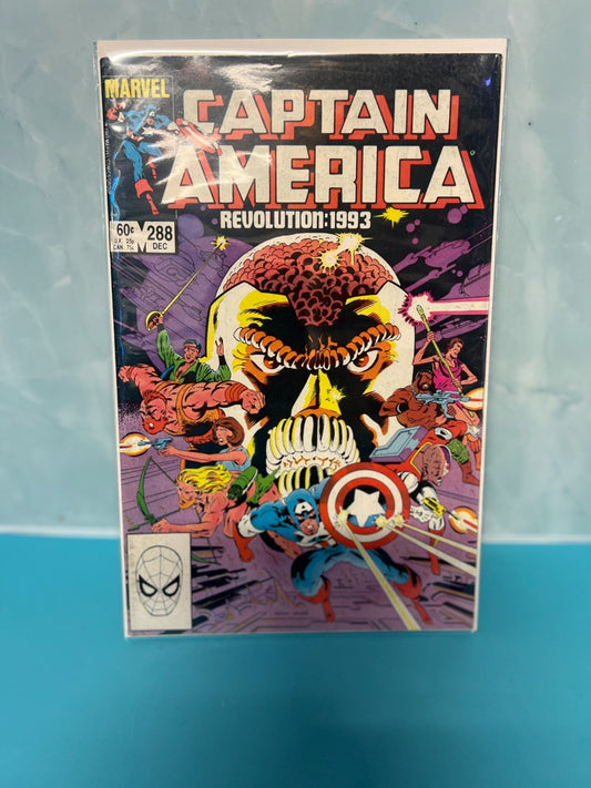 Marvel Comics CAPTAIN AMERICA #288 December 1983 