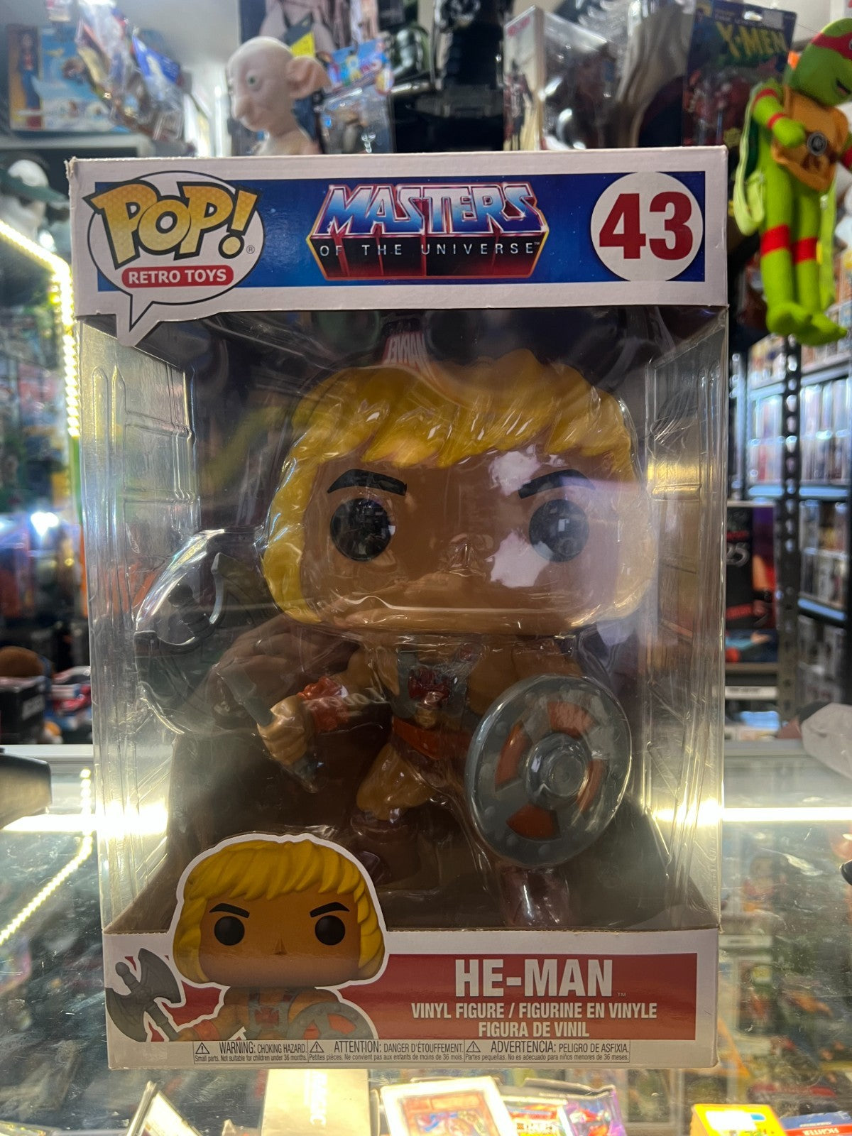 Masters of the Universe He-Man 10" Pop! Vinyl Figure #43