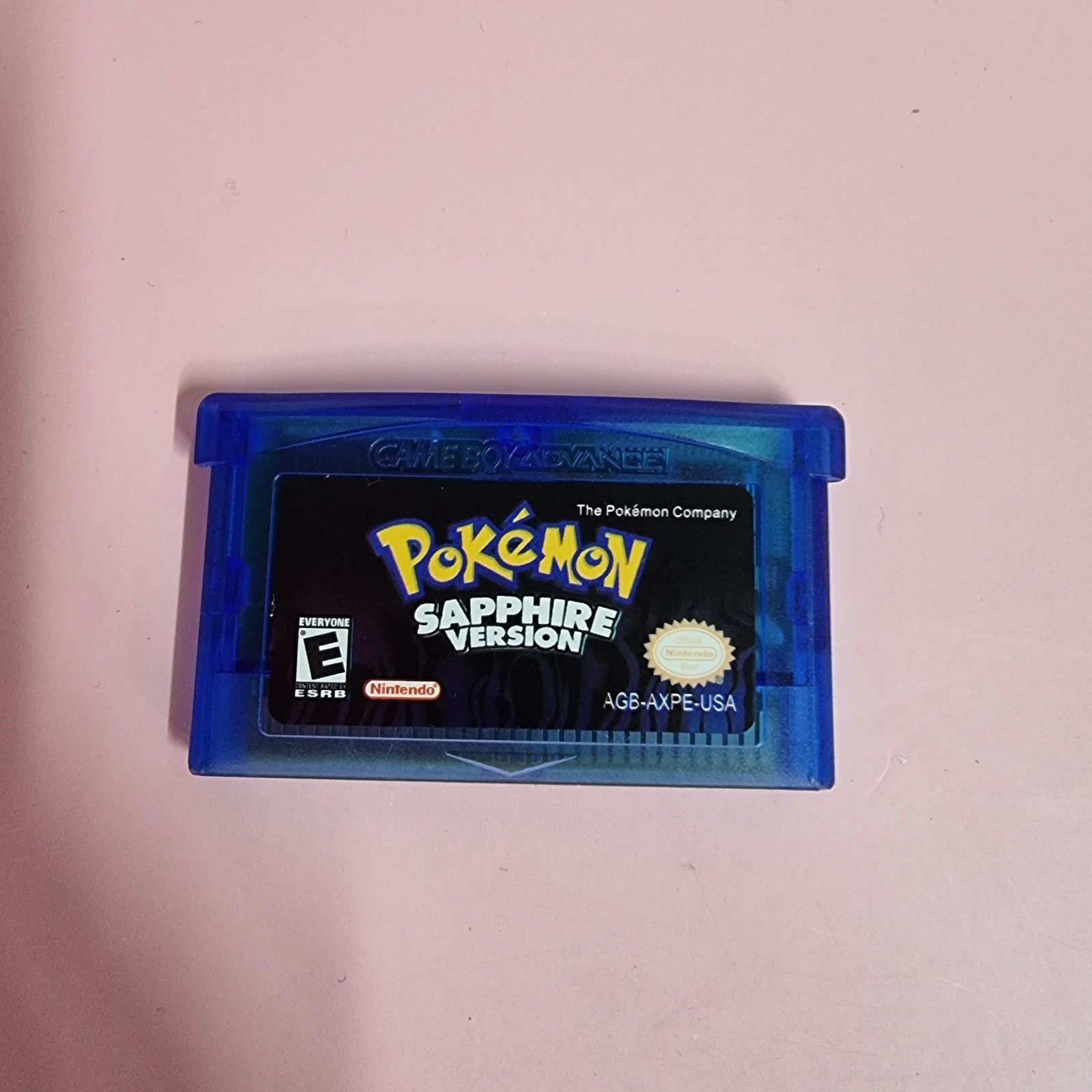 Pokemon: Sapphire Version (Game Boy Advance, 2003) 