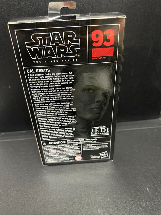 Star Wars Black Series Cal Kestis Jedi Fallen Order #93 6 inch Action Figure