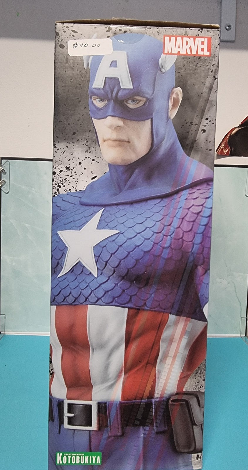 Captain America Model Number 1 6 ARTFX Captain America KOTOBUKIYA