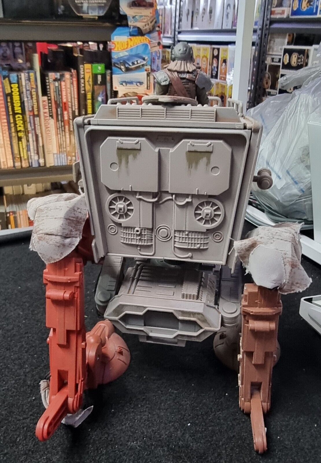 Star Wars Vintage Collection Mandalorian AT-ST Klatooinian Raider Kenner used