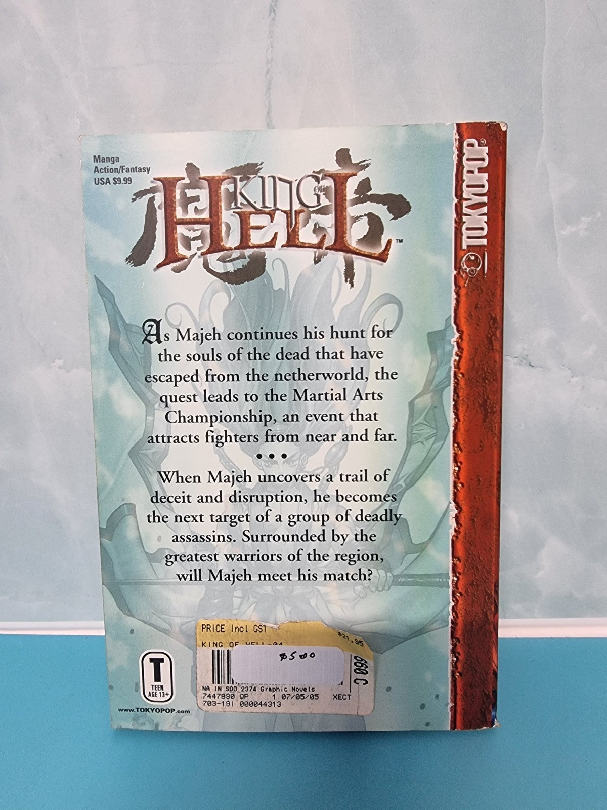 King of Hell Volume 4 Manga Anime Paperback Ra In-Soo Tokyopop English Version