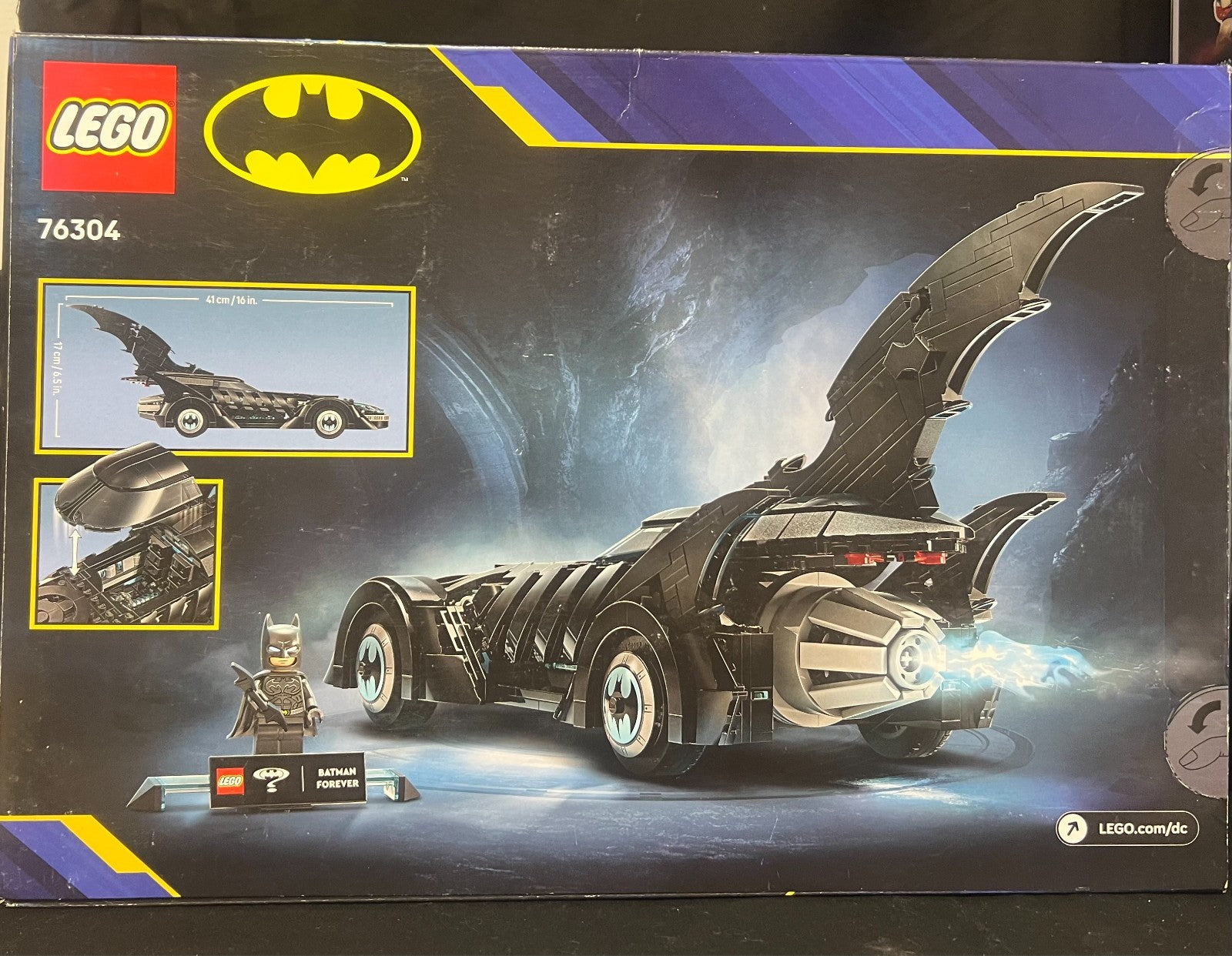 LEGO Batman: Batman Forever Batmobile [909 PCS] [76304] [Sealed]