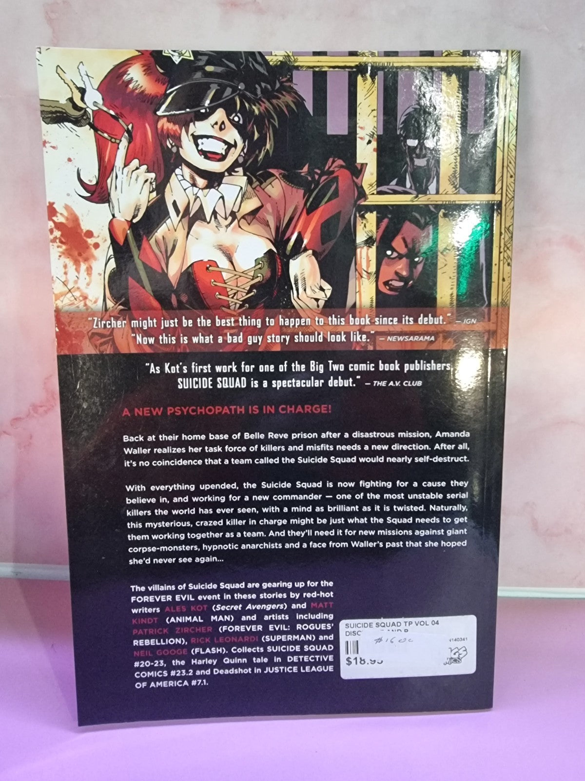 Suicide Squad Vol 4 Discipline and Punish The New 52 DC Comics Paperback