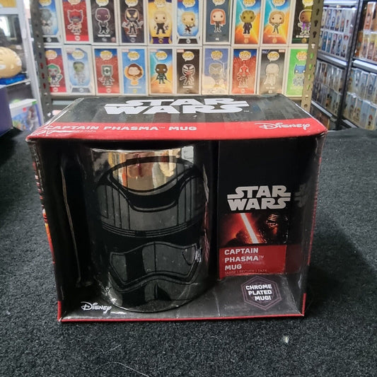 Official Star Wars Episode VII Captain Phasma Chrome Plated Coffee Mug 