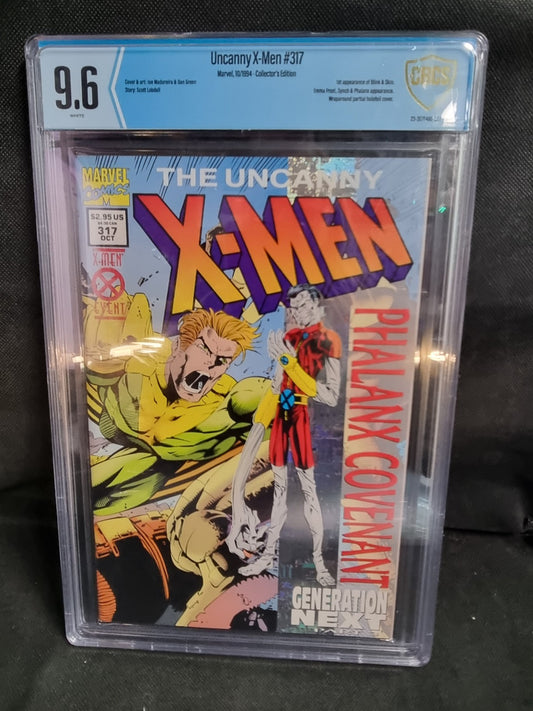 Uncanny X-Men #317 (1994) CBCS 9.6  White Pgs  1st Appearance Blink