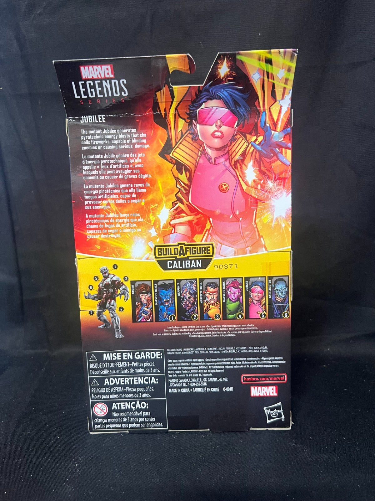NEW!! Hasbro Marvel Legends Series X-Men JUBILEE Caliban Wave 6" Action Figure