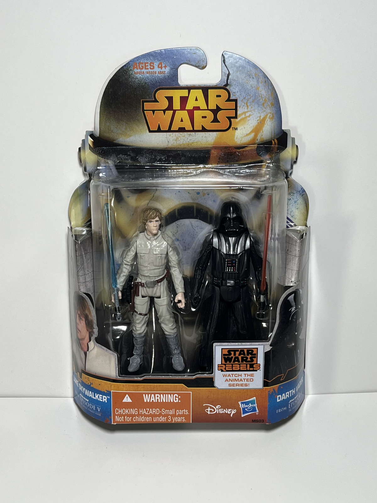 Luke Skywalker & Darth Vader Bespin Star Wars Rebels 3.75 2 Pack