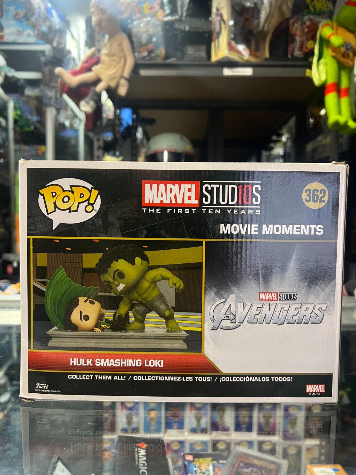 Funko Pop! Movie Moment: Marvel Studios - Hulk Smashing Loki #362 Vinyl