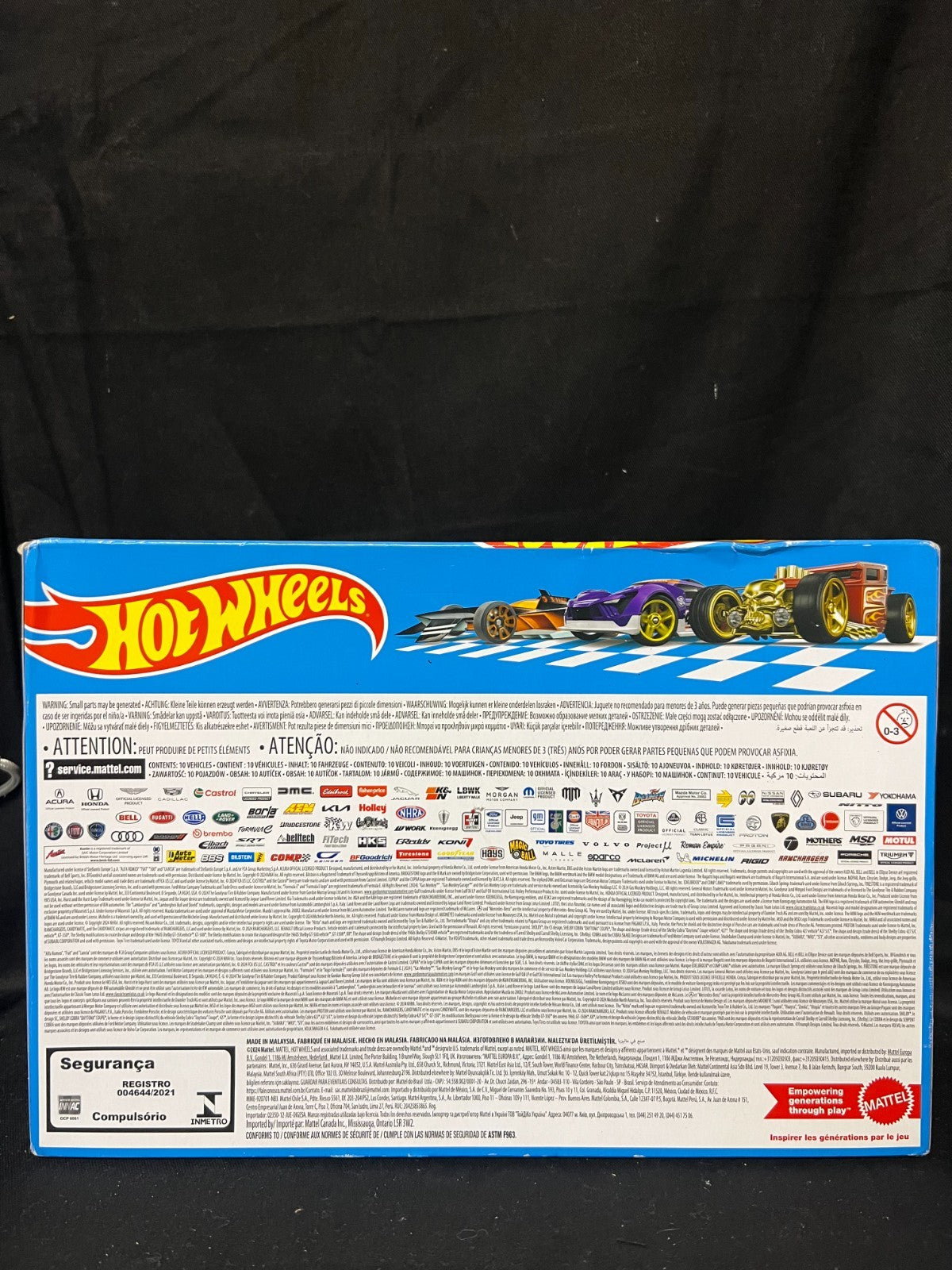 Random Mattel Hot Wheels 10 Pack Kids Model Diecast Car Random Vehicles Assorted