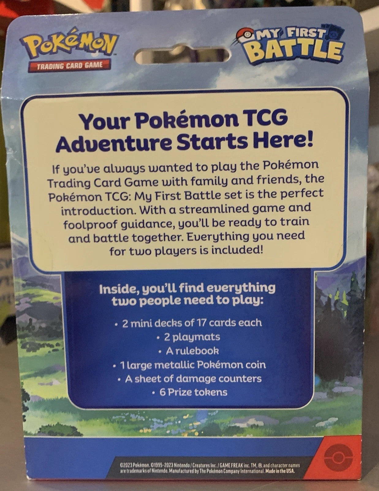 Pokémon My First Battle Box Set 2023 C2767 Unopened Play Level 1