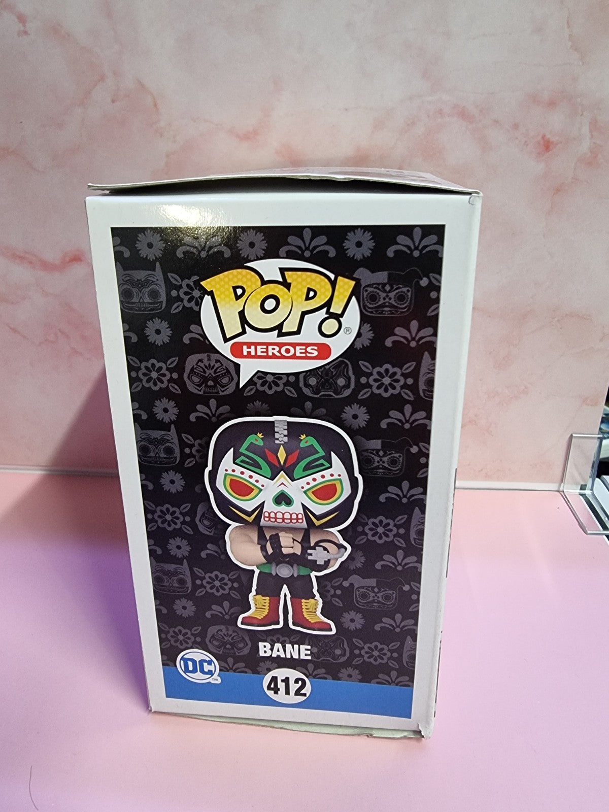 Funko POP Pop! Heroes: Dia De Los DC - Bane # 412 Vinyl Figure