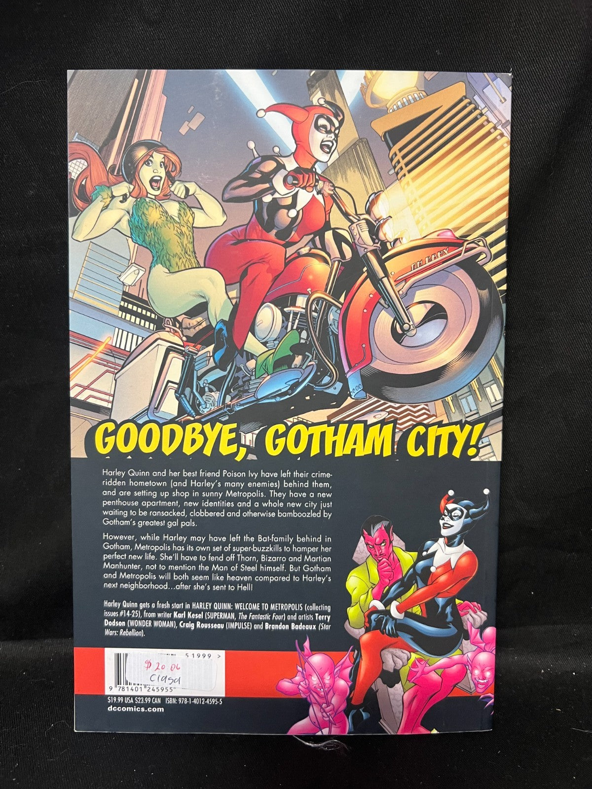 Harley Quinn: Welcome to Metropolis, Kesel, Karl