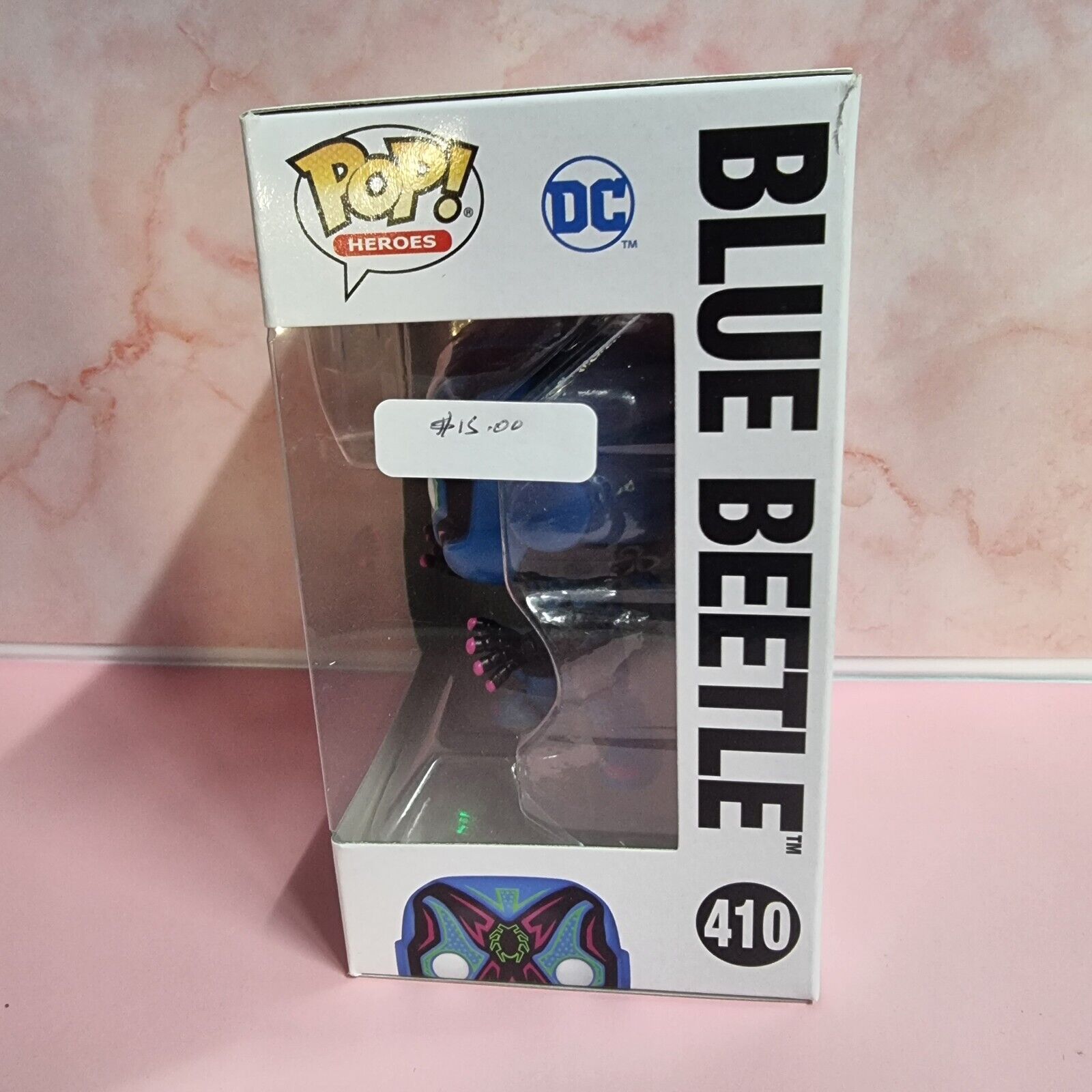 Funko Pop Vinyl Heroes DC Super Heroes Blue Beetle #410 Special Edition