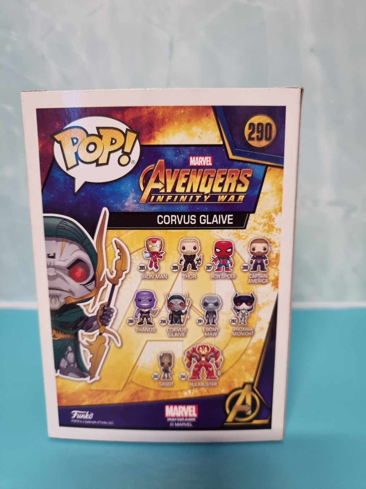 Funko Pop! Marvel Avengers Infinity War - Corvus Glaive Vinyl Figure #290