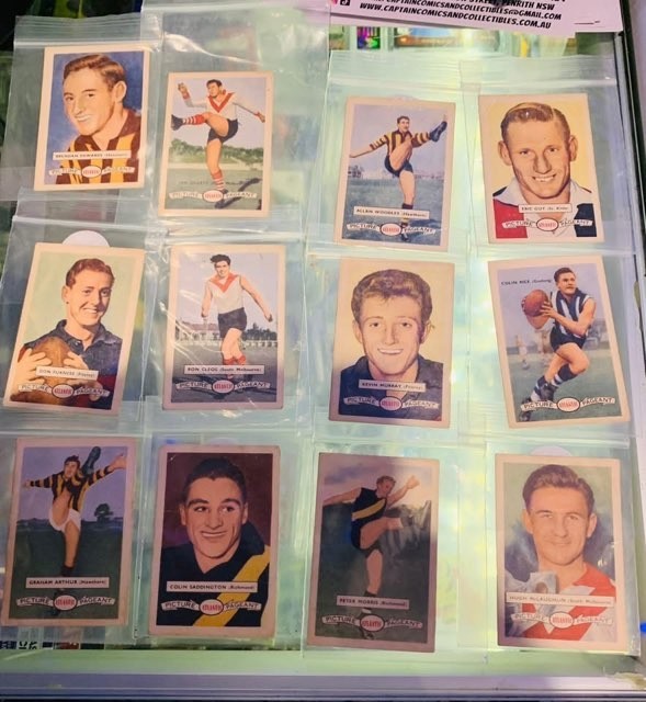 1949 Kornies Victorian Footballers  42 cards