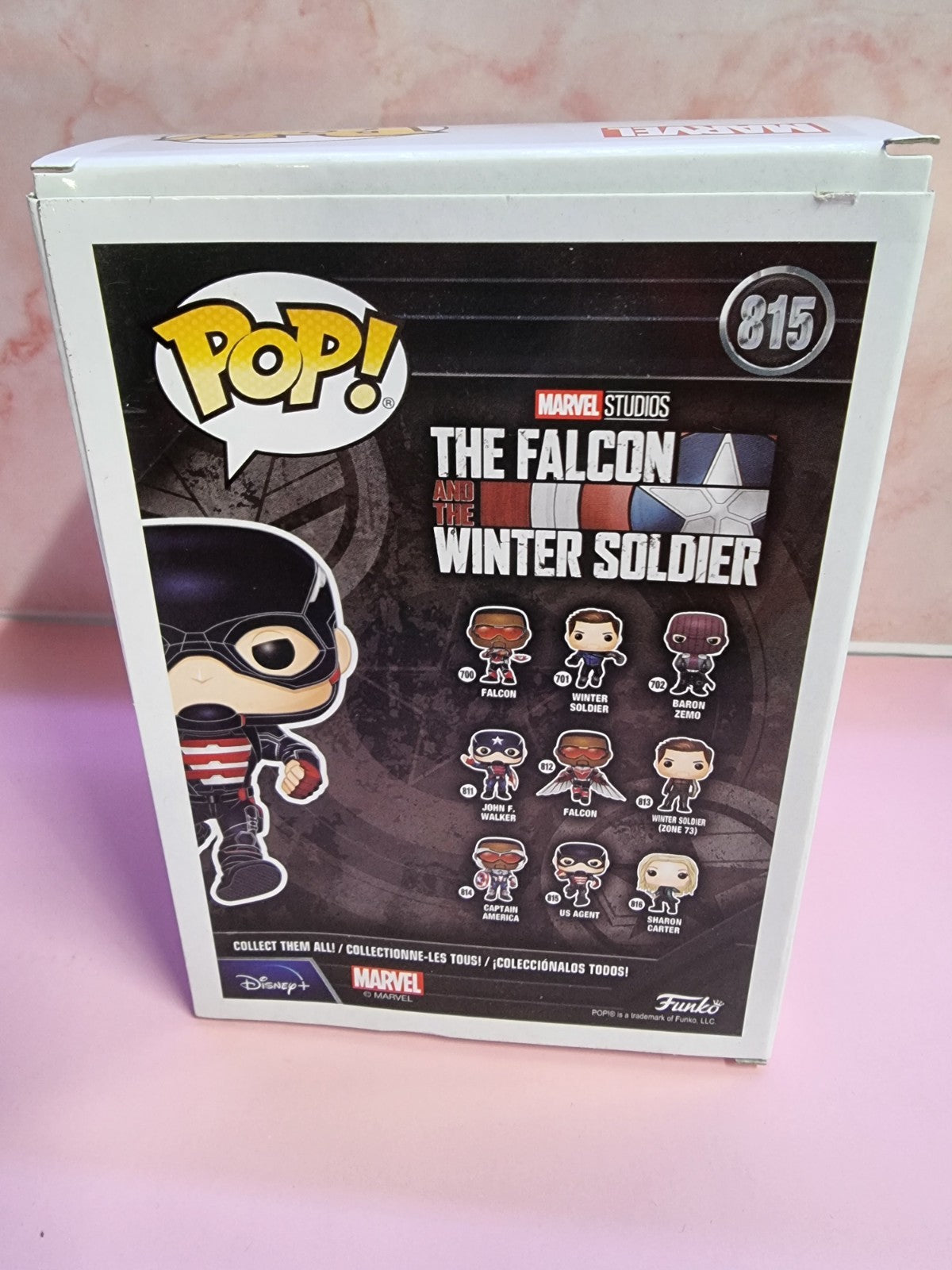 Funko Pop US Agent #815 Marvel The Falcon Winter Soldier Vinyl Figure