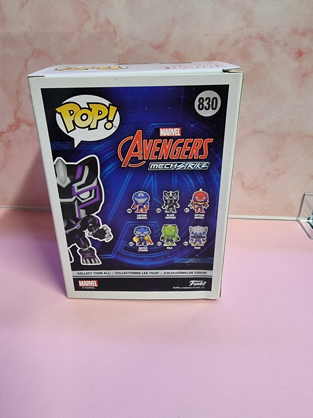 Funko Pop! Marvel Avengers Black Panther Vinyl #830