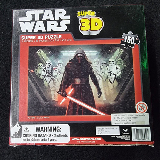 Star Wars Super 3D Puzzle 150PC BAU18452 New Sealed 18" x 12"