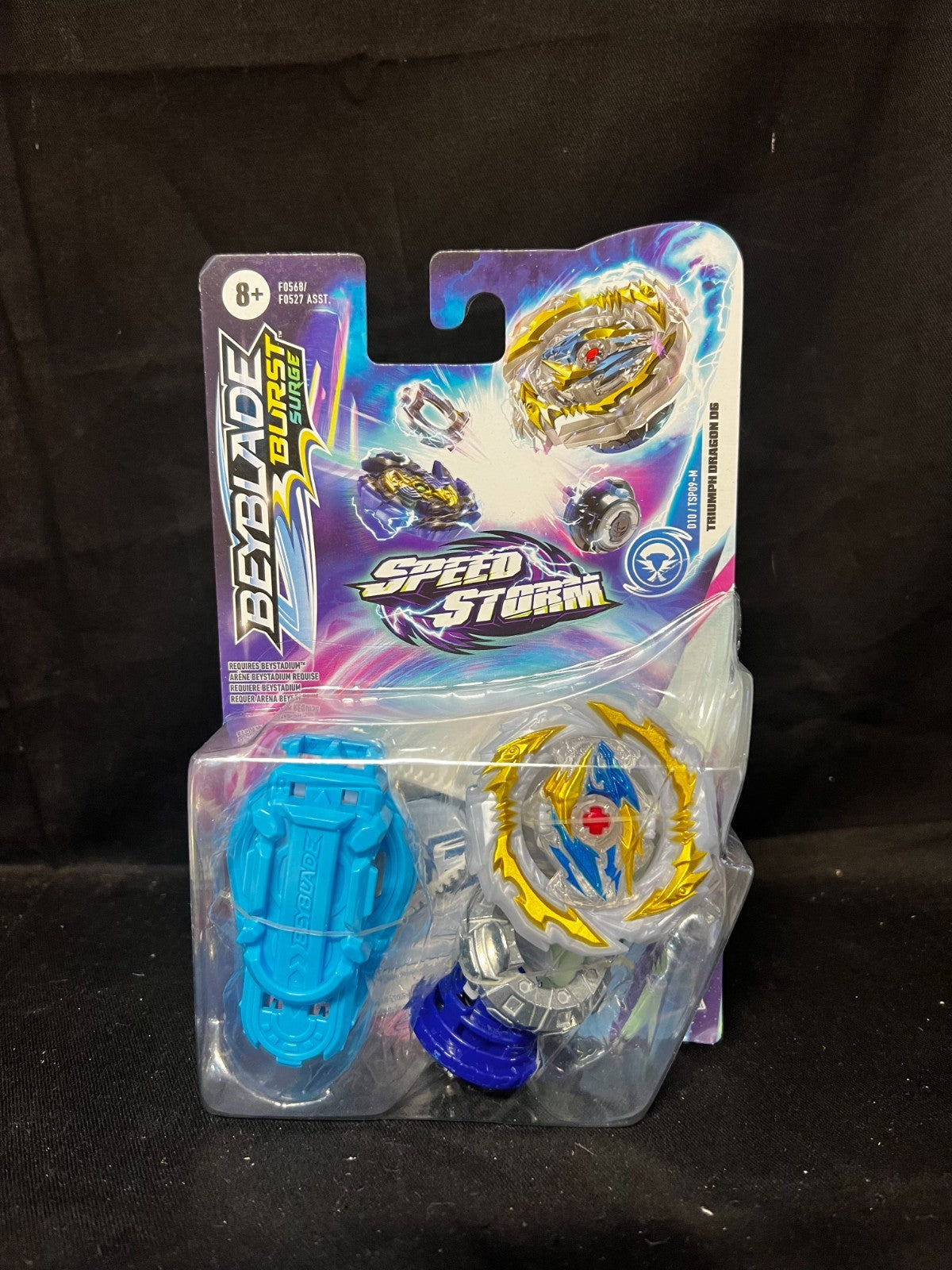 Beyblade Burst Surge Speedstorm Triumph Dragon D6 + Launcher – Sealed