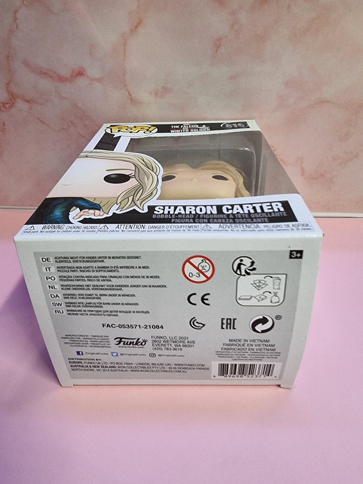 Marvel Funko Pop - Sharon Carter - The Falcon and the Winter Soldier - # 816