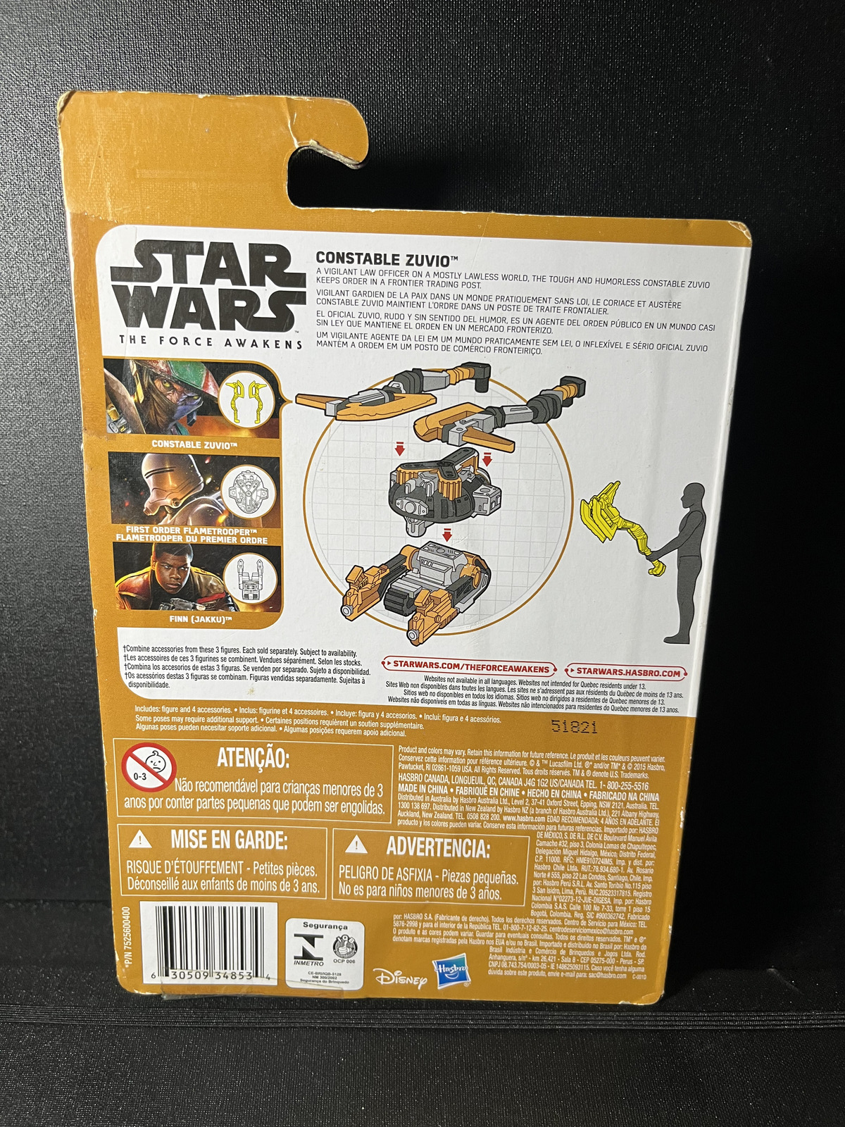 Constable Zuvio Star Wars The Force Awakens 3.75 Action Figure
