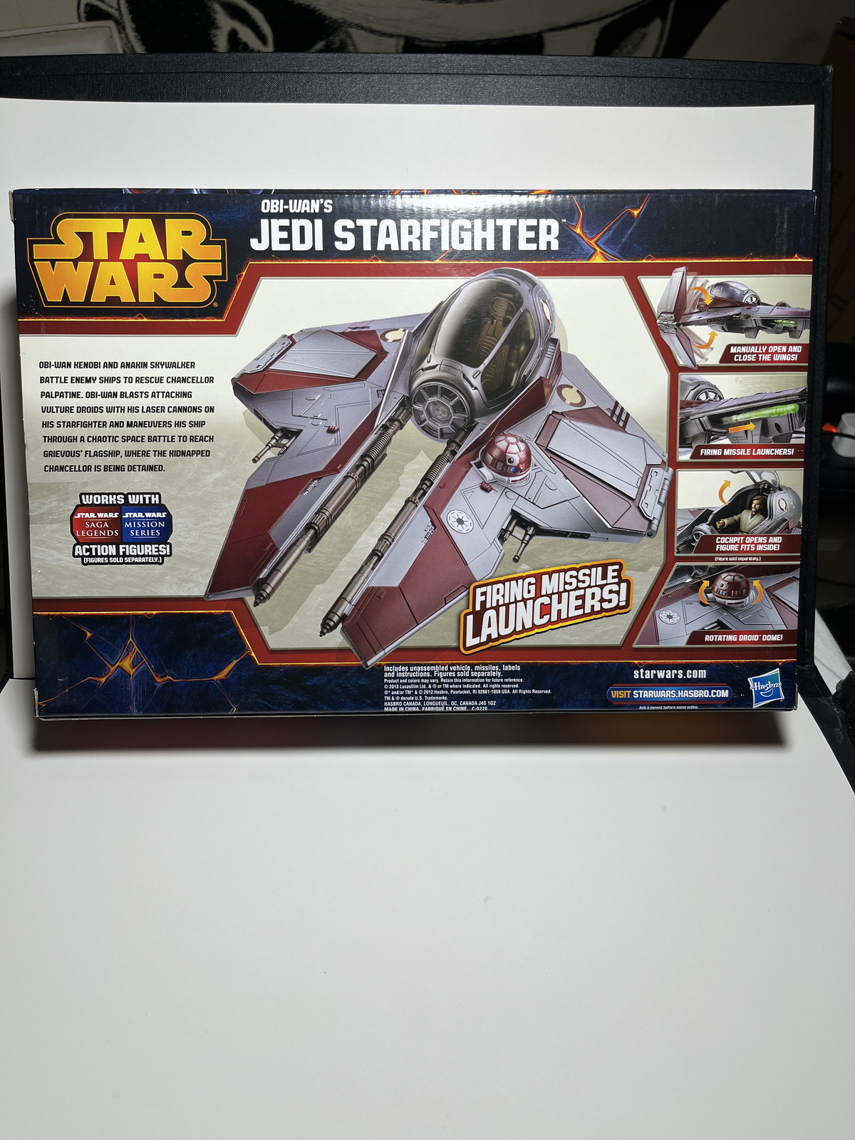 Obi-Wan's Jedi Starfighter  STAR WARS The Clone Wars