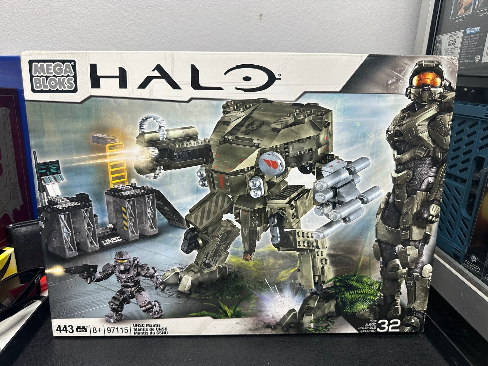 Mega Bloks Halo Interlocking Blocks - 443 Piece 97115 UNSC Mantis