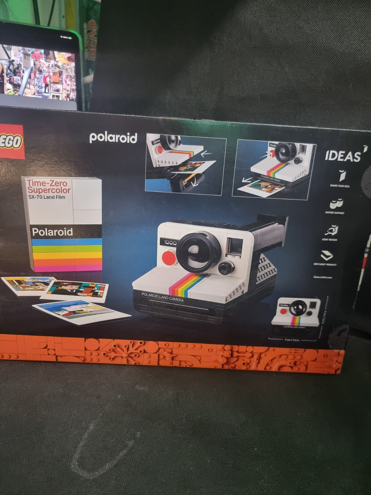 LEGO 21345 IDEAS Polaroid OneStep SX-70 Camera (Brand New Sealed)